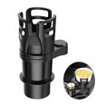 thumbnail image 3 of Muyoka Expansor de portavasos para automóvil 2 en 1 Inserte el soporte de la taza Soporte giratorio de 360 ° para bebidas de automóvil doble con base ajustable Soporte para botella de agua para automó Muyoka Hogar, 3 of 6