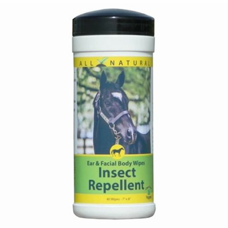 Care Free Enzymes 4355 Ear & Facial Body Wipes Insect Repellent for Horses