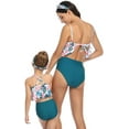 thumbnail image 3 of Mommy and Me Bathing Suit Two Piece Swimming Suit Family Matching Swimsuits Ruffle Bikini Set, 3 of 5