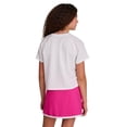 thumbnail image 3 of Reebok Girl's Graphic T-Shirt & Skort, 2-Piece Set, Sizes 4-18, 3 of 10