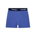 thumbnail image 4 of Wrangler Boys' Cotton Boxer Briefs, Soft Boys Underwear w/ 4-Way Stretch, Medium, 5-Pack, 4 of 15