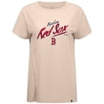thumbnail image 2 of Women's Levelwear Khaki Boston Red Sox Influx Sizzle T-Shirt, 2 of 3