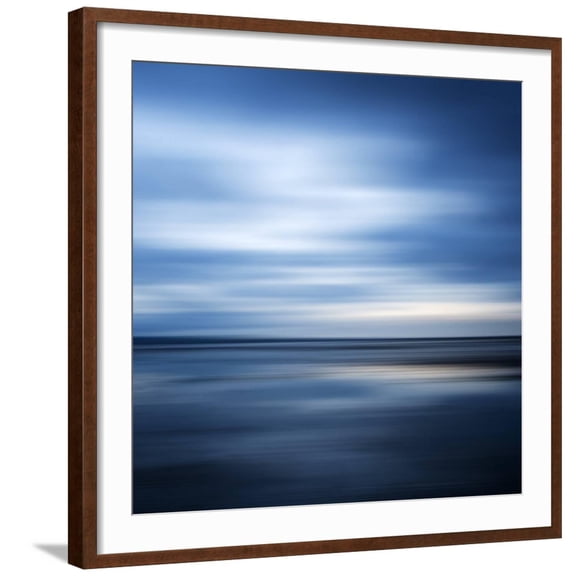 Art.com Lindisfarne Photographic Print by Doug Chinnery, Brown Frame Wall Art, 29" x 29"