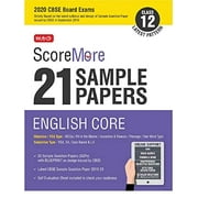 ScoreMore 21 Sample Papers CBSE Boards as per Revised Pattern for 2020 - Class 12 English Core