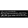 thumbnail image 1 of One More Level Video Game Sticker, 1 of 4