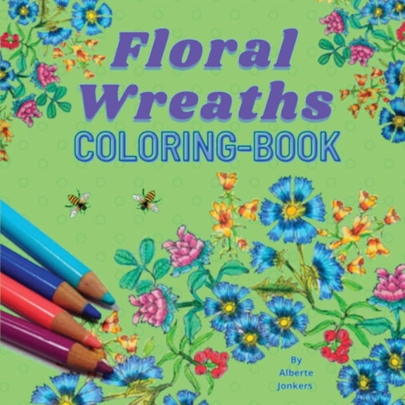 Floral Wreaths Coloringbook, (Paperback)