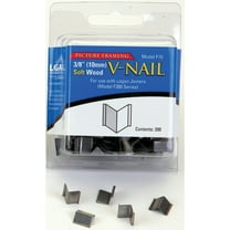 Logan V-Nails For Soft Wood, 3/8in