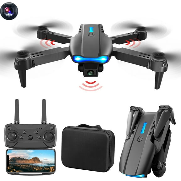Drone With 1080P HD Camera Remote Control Toys Gifts For Boys With Altitude Hold Headless Mode Start Speed Adjustment, crgrtght 2025 Drone With 1080P HD Camera