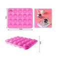 thumbnail image 2 of QZS Durable Cake Maker Kit,20 Cavity Silicone Cake Pop Mold,Portable Cake Pop Maker,Reusable Silicone Candy Mold Kit for Home,1pack, 2 of 6