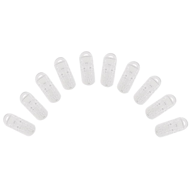 Paquete de 10 Clips Transparentes Zulema para Chupete Babero Liguero Soporte de Juguete nip clip