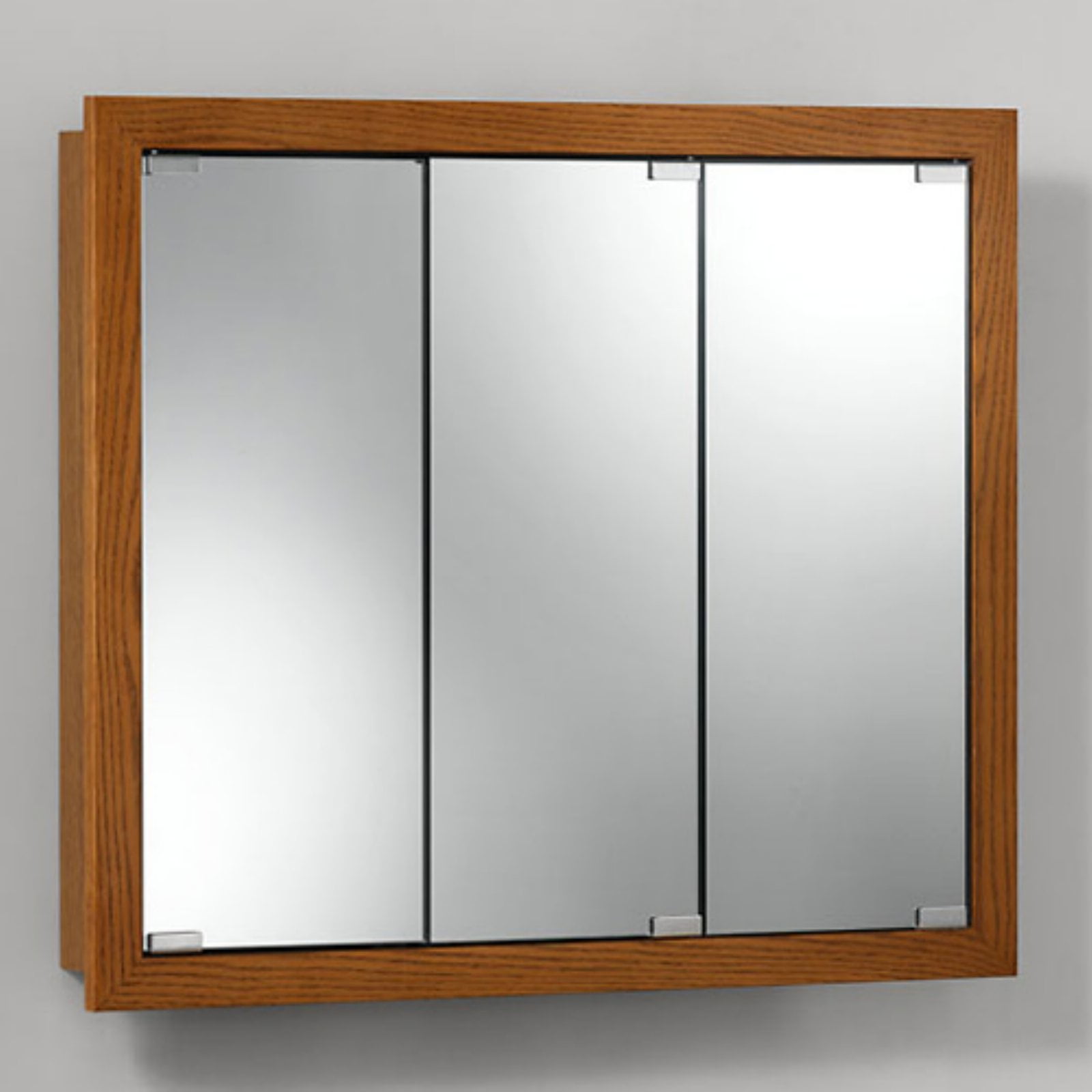 Jensen Medicine Cabinet Granville Tri-View 36W X 30H In. Surface Mount ...