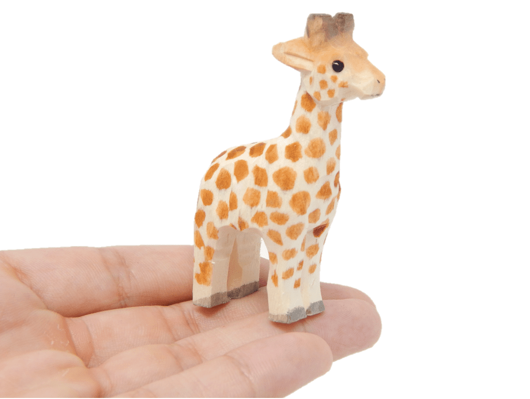 Blown Glass Figurine  Zebra Africa Wildlife Collectible Miniature Handmade 