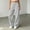 Grey, variant on DuoJiaJ Womens Wide Leg Pants, Soft Stretch Travel Ready Casual Bottoms Beige L