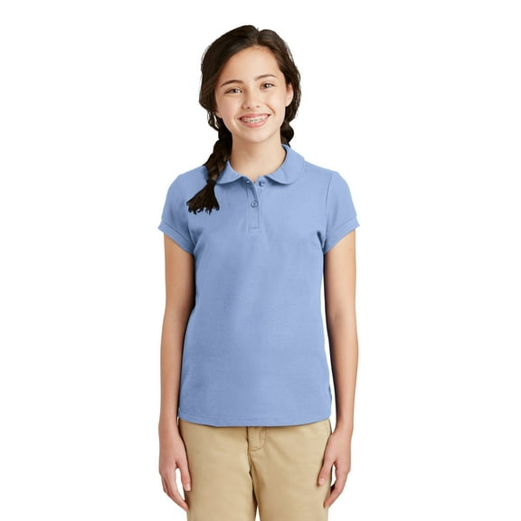 Silk Touch Peter Pan Collar Polo