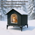 thumbnail image 4 of Weatherproofs Insulated Cats House for Outdoor Cats Ferals Shelter for Winter Protections Easy to Assemble, 4 of 11