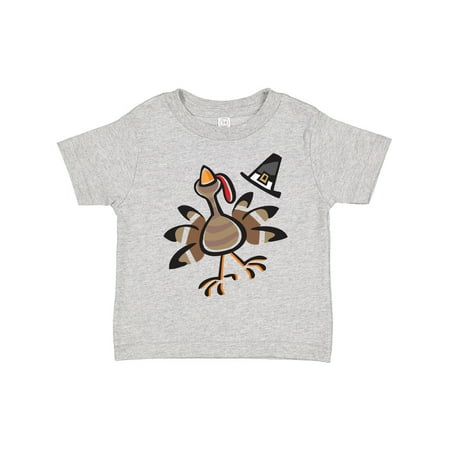 

Inktastic Happy Thanksgiving Turkey Gift Toddler Boy or Toddler Girl T-Shirt