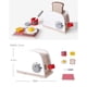 thumbnail image 5 of Wooden -Up Toaster Toy Play Kitchen Accessories Play Food Bread, Butter, Poached Egg Cutting Pretend Toys for Kid, 5 of 5