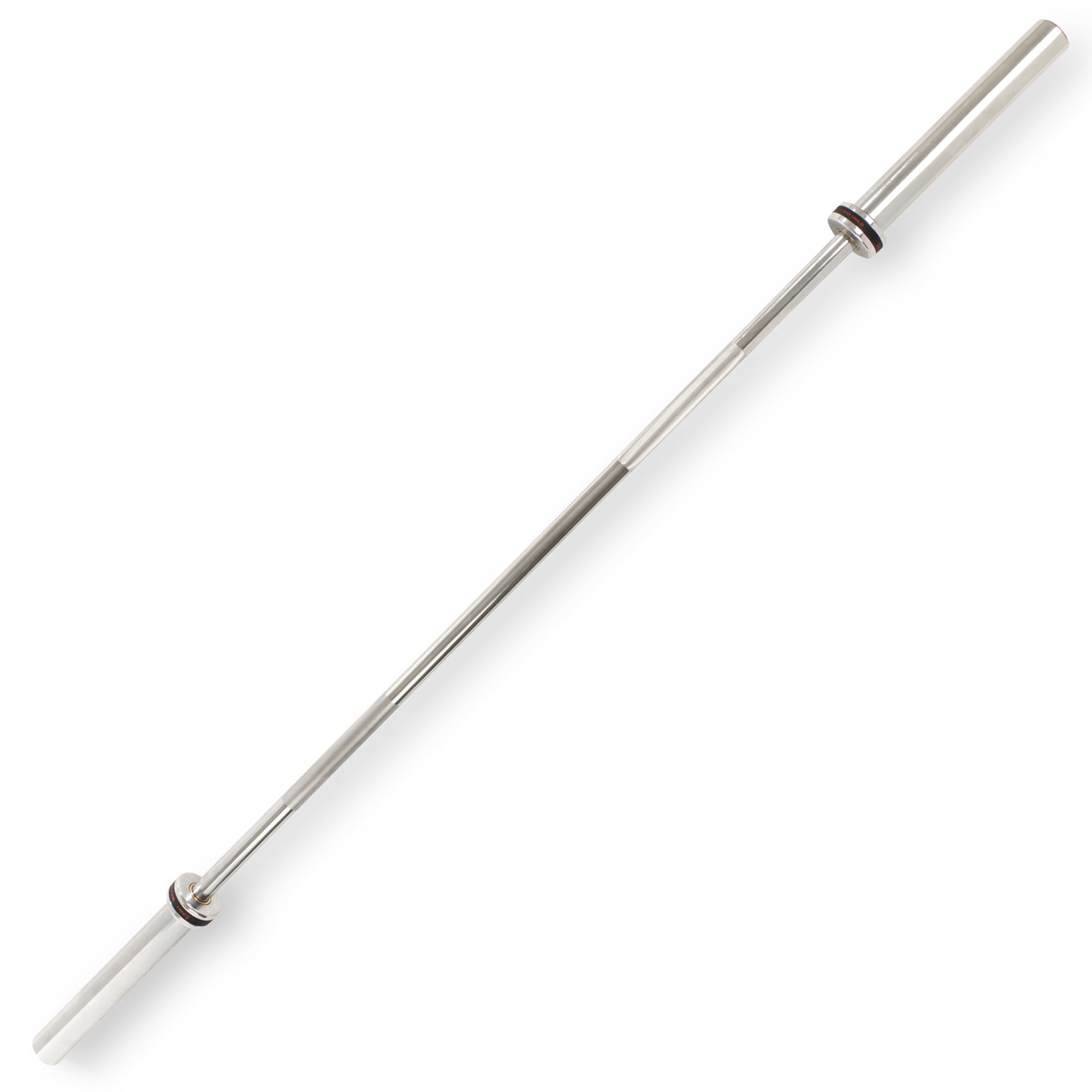 Titan Fitness 6 FT Olympic Barbell, Technique Training, Chrome