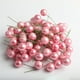 thumbnail image 5 of 100 piezas de 10 mm de bayas artificiales de Navidad, cerezas rojas y doradas, flores falsas, perlas de espuma para manualidades de decoración de coronas navideñas, 5 of 5
