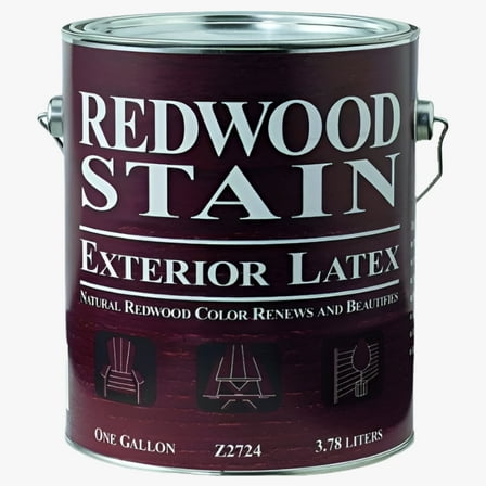 Exterior Latex Redwood Stain
