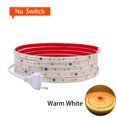 thumbnail image 3 of Tira de luces LED 2835 de CA de 220 V, resistente al agua, IP65, 120 LED, flexible, con IC, para iluminación del hogar, color blanco, 0,5 m, 1 m, 2 m, 5 m, 10 m, 20 m, 50 m, 3 of 5