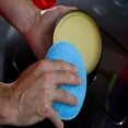thumbnail image 3 of RAGUPEL 2026 New 2Pcs Microfibre Foam Sponge Polish Wax Applicator Pads Car Home Cleaning Car Cleaning Wipes Interior Car Cleaning Wipes Interior Leather Car Protectant Applicator Car Clean Brush, 3 of 6