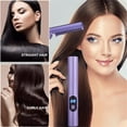 thumbnail image 6 of Clearance Sale Straight & Curler 1X Lazy Straight Hair Comb Hair Curler Purple, 6 of 9