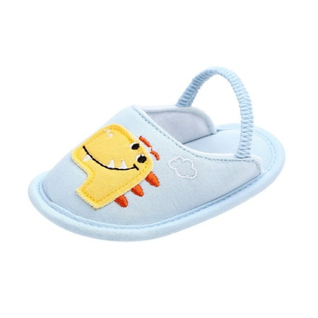 

Rovga Toddler Kids Girls Boy Cartoon Indoor Outdoor Floor Barefoot Non-Slip First Walkers Prewalker Sandals Slipper 0-18M Kids Shoes