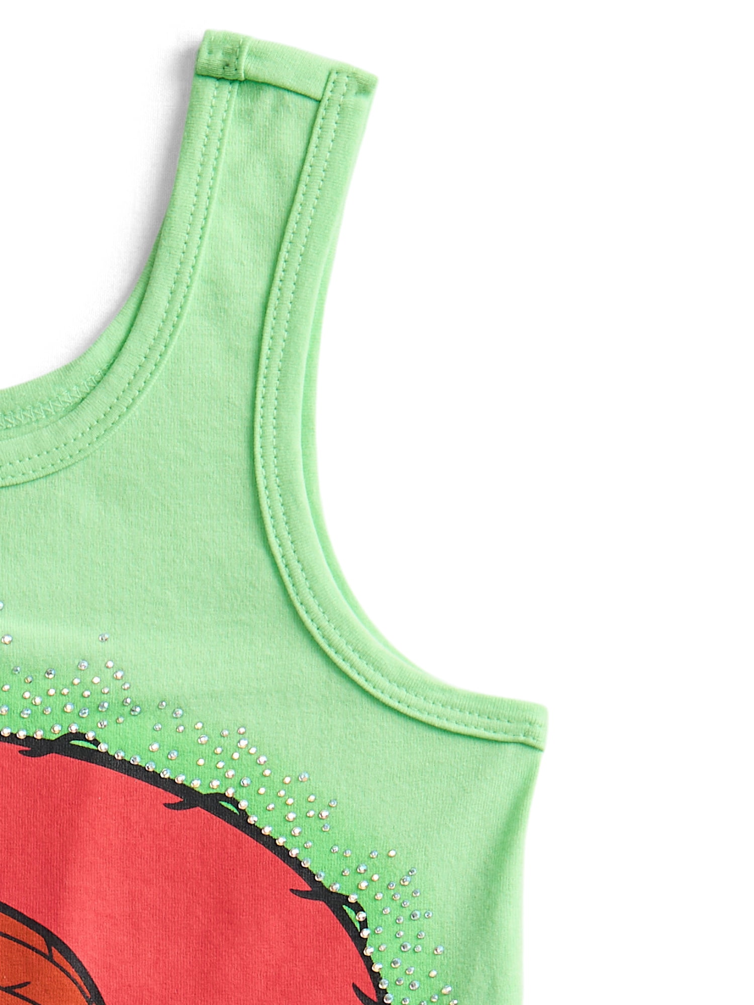 Toy Story Jessie Girls Gradient Rhinestone Character Graphic Tank Top, Sizes 4-16