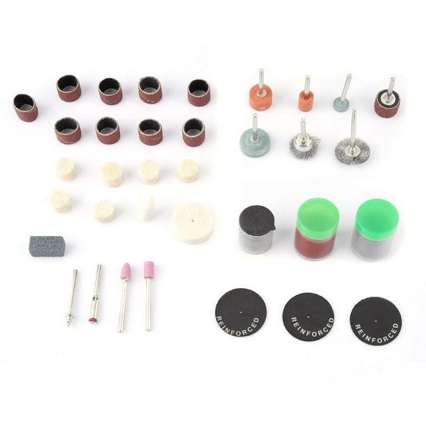 Juego De Accesorios Para Amoladora Eléctrica, Accesorio De Herramienta Rotativa De Perforación Con Caja De Madera Para Amoladora Rotativa Para Entusiastas Del Bricolaje Ccdes Rotary Tool Accessory