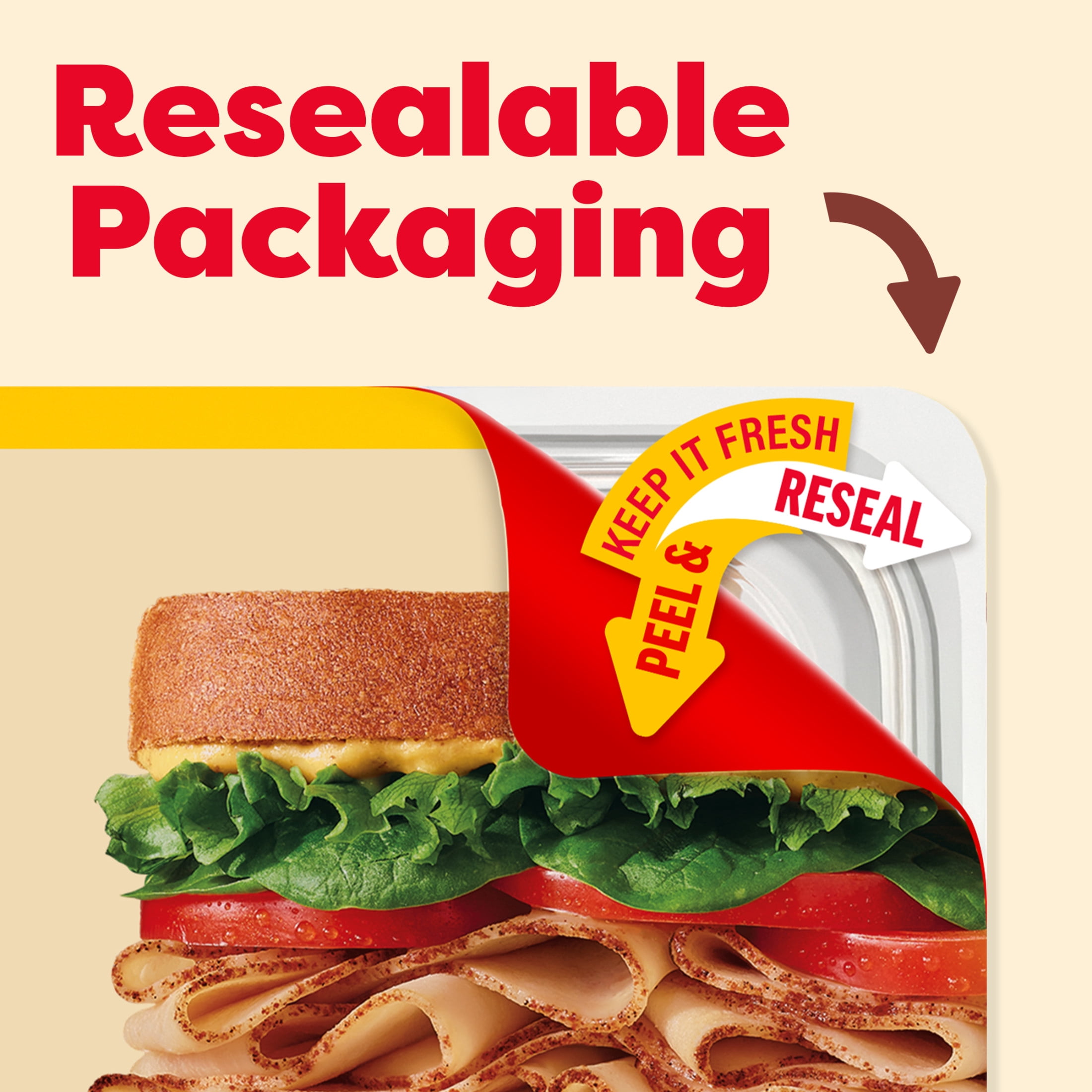 Oscar Mayer Deli Fresh Deli Meat, for a Low Carb Lifestyle, Rotisserie Seasoned Chicken Breast, No Artificial Preservatives, 9 oz