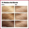 thumbnail image 3 of Revlon Colorsilk Beautiful Color Permanent Hair Color 3 Pack, 070 Medium Ash Blonde, 3 Pack, 3 of 15