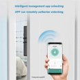 thumbnail image 2 of No Drilling Smart Tuya App Bluetooth Indoor Invisible Lock for Wooden Door Electronic 13.56 IC Card Lock, 2 of 5