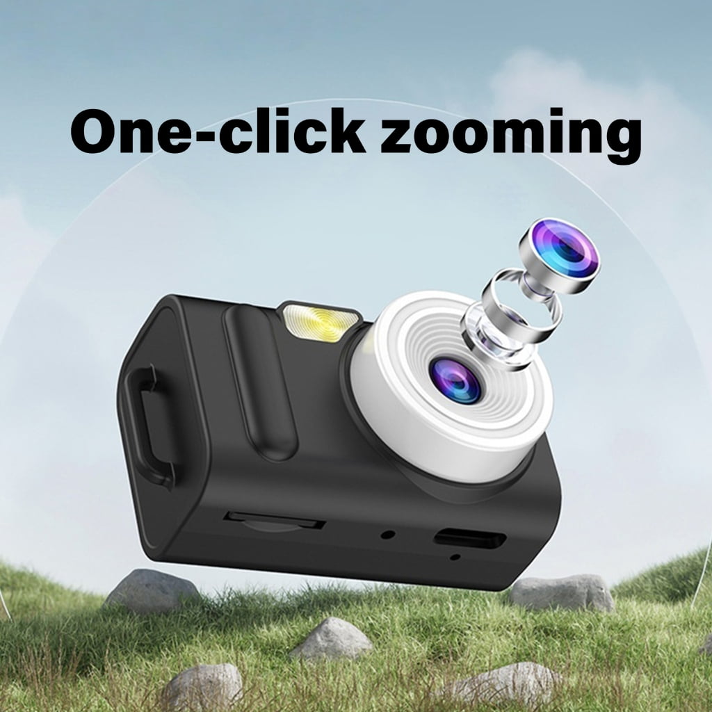 Retro Mini Camera 0.96inch Screen Indoor Home Outdoor 1080P Sports Camera Video