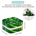 thumbnail image 5 of St. Patrick's Day Travel Portable Square Earring Organizer with Decorative Box – Travel Organizer, Necklace Holder – for Girls and Women, 5 of 6
