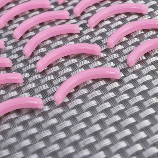 TABLZONE Coussin pour Recourbe-Cils 16 Pcs Recharges Roses pour Recourbe-Cils Écologique