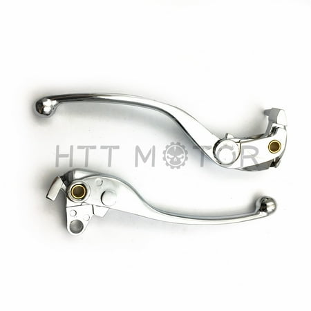 - HTT-MOTOR Chrome brake clutch hand lever for Honda CBR1000RR CBR 1000 2004 2005 2006 2007