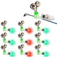 thumbnail image 1 of 10pcs LED Night Fishing Rod Bite Indicator Light with Ring, 1 of 8