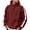 Wine, variant on Fengqque Men's Contrast Side Stripe Hooded Sweatshirt Long Sleeve Pullover Hoodie Loose Fit Casual Athletic Outerwear with Drawstring & Kangaroo Pocket Wine XL