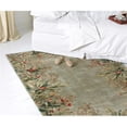 thumbnail image 1 of HomeRoots 352766 2 ft. 6 in. x 8 ft. Runner Wool Sage Area Rug, 1 of 1
