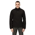 thumbnail image 2 of Regatta - Forro polar con cremallera de medio cuerpo anti-bolas hombre / caballero (Negro), 2 of 2