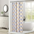 thumbnail image 6 of Bath Shower Curtain for Bathroom Scandi Leaf Design Fabric Shower Curtain Curtain for Bathroom Showers and Bathtubs 54" x 78" Inches Yellow, 6 of 7