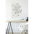 thumbnail image 6 of Jean Plout - Botanical Studies on Paper Coriander Wall Poster with Pushpins, 22.375" x 34", 6 of 6
