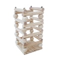 thumbnail image 2 of Chinchilla Rabbits Hay Feeder Guinea Hay Holder Food Dispenser Wood, 2 of 6
