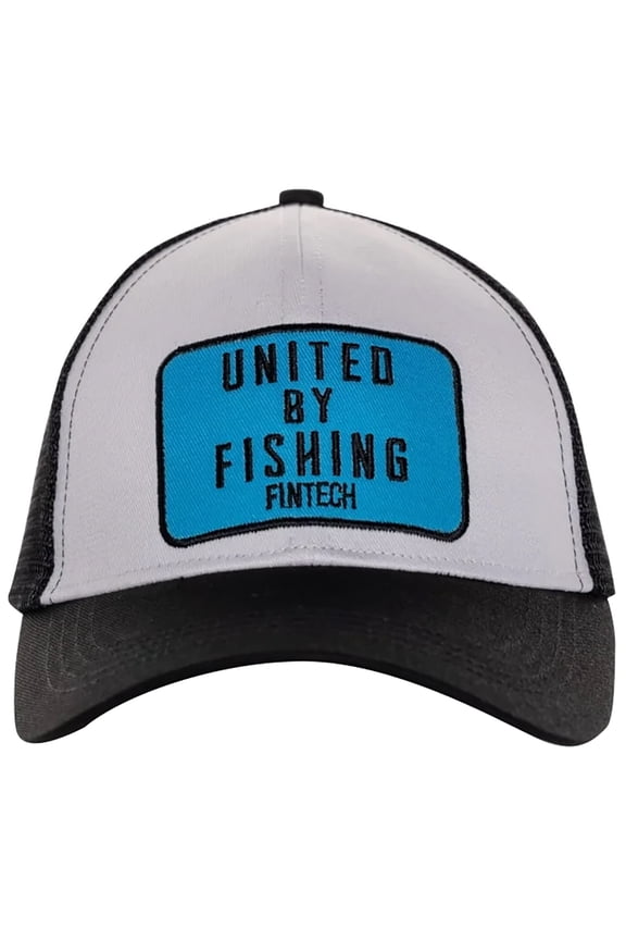 United By Fishing Snapback Hat - Brilliant White
