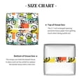 thumbnail image 5 of Sikiie Retro Bike Leather Tissue Box Cover Square, tissue box holder - 5.2”x5.2”x5.2”, 5 of 7