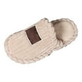 thumbnail image 3 of Juosiy Mens Slippers Memory Foam Warm Fuzzy Bedroom Slide House Shoes Indoor Outdoor Scuff, 3 of 7