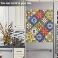 thumbnail image 6 of Coolnut Mexican Talavera Dishwasher Magnet Cover, Magnetic Refrigerator Panel Decal Wash Machine Front Door Decorative Cover for Home Kitchen Farmhouse Decor, 23"x 26", 6 of 6