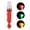 E, variant on 15 Led Triple Flash Light Red-Blue-Yellow Lamp Marine Signals Light Net Warning Light Yacht Positioning Flashing Light Device