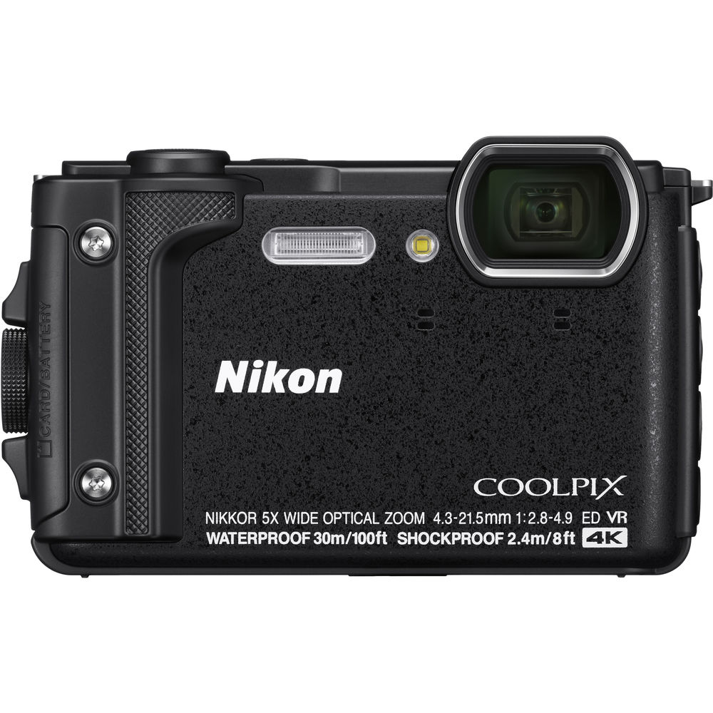 Restored Nikon COOLPIX W300 16MP 4k Ultra HD Waterproof Digital Camera (Black) 26523B - (Refurbished) - image 2 of 8